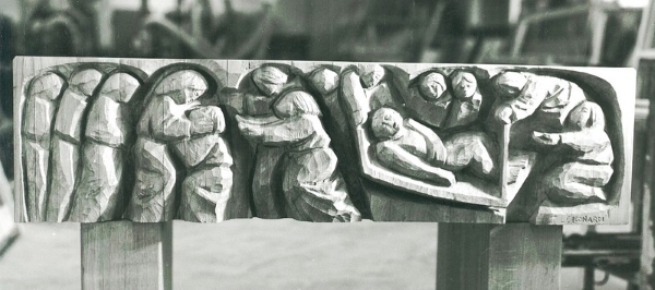 Oak altar